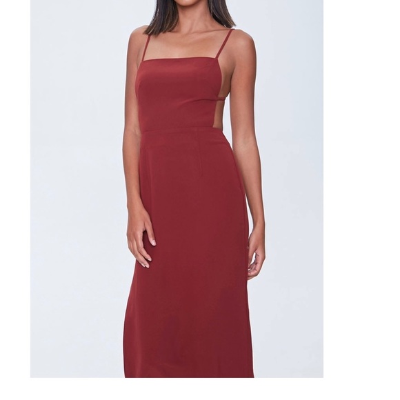 None Dresses & Skirts - Maxi dress with side slit